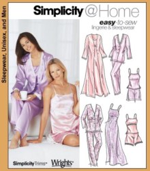 5933 EZ BED JACKET,ROBE,CAMI,PJ /TAP PANTS,NITIE PATTERN 4-12